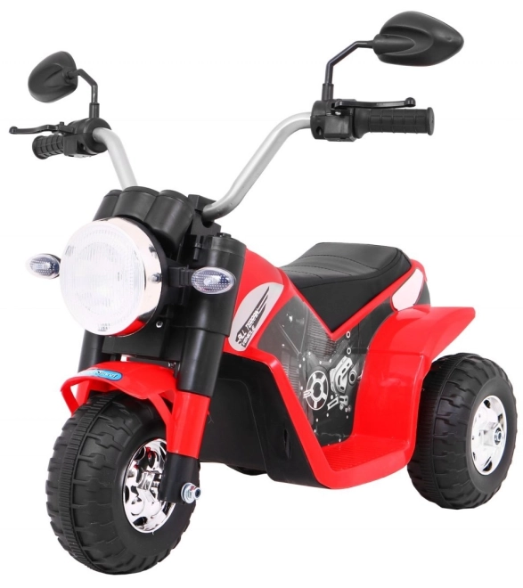 Motocicletta Mini per bambini con batteria e LED – rosso