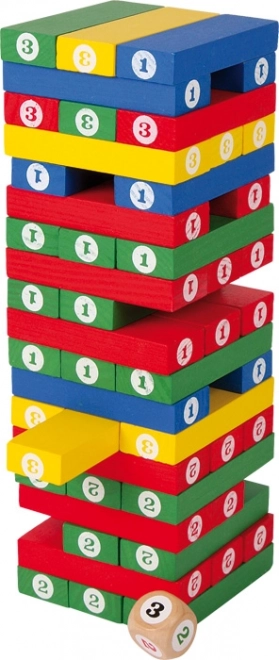 Gioco Jenga in legno colorato Small Foot