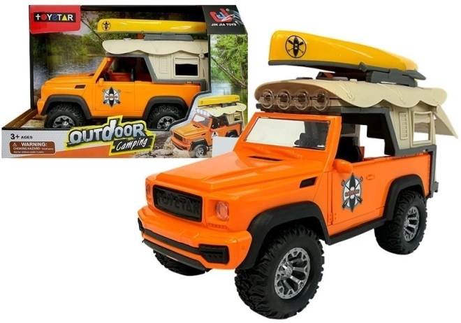 Jeep camper con suoni e luci per bambini