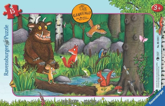 Puzzle Topo e Gruffalo 15 Pezzi RAVENSBURGER