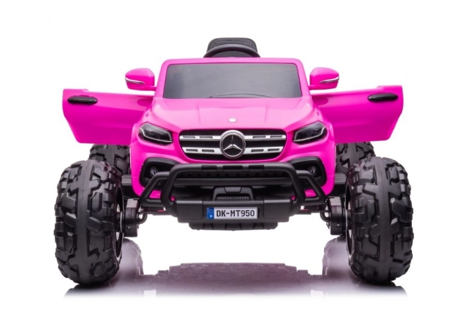 Auto a batteria rosa BARBIE Mercedes