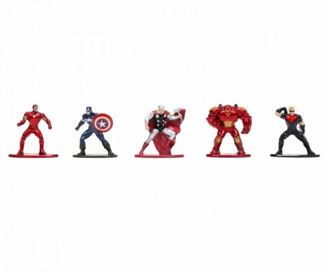 Collezione Di Figurine Nano In Metallo Marvel - 20 Pezzi