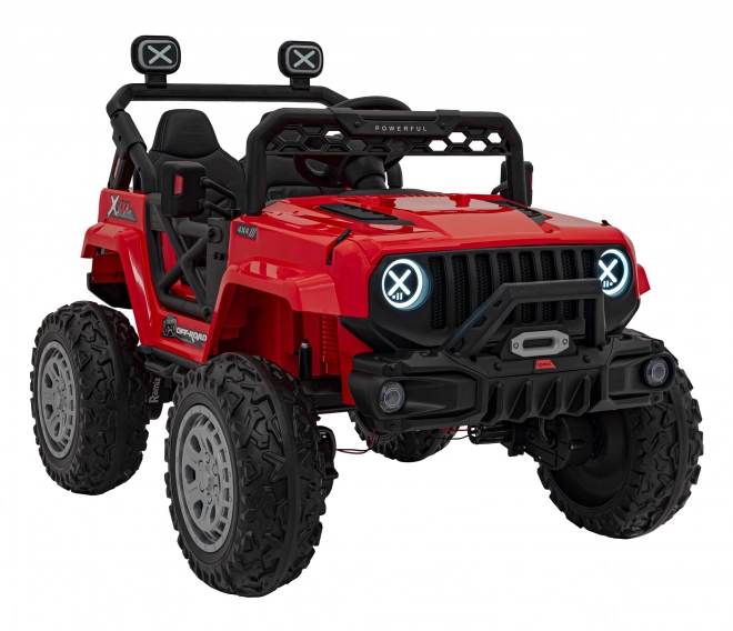 Auto elettrico per bambini OFF ROAD Speed rosso