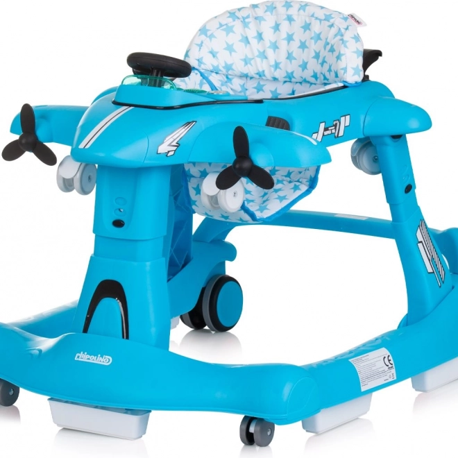 Girello Chipolino Airplane 3v1 Blu