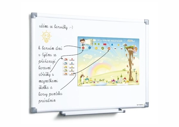 Calendario magnetico per bambini