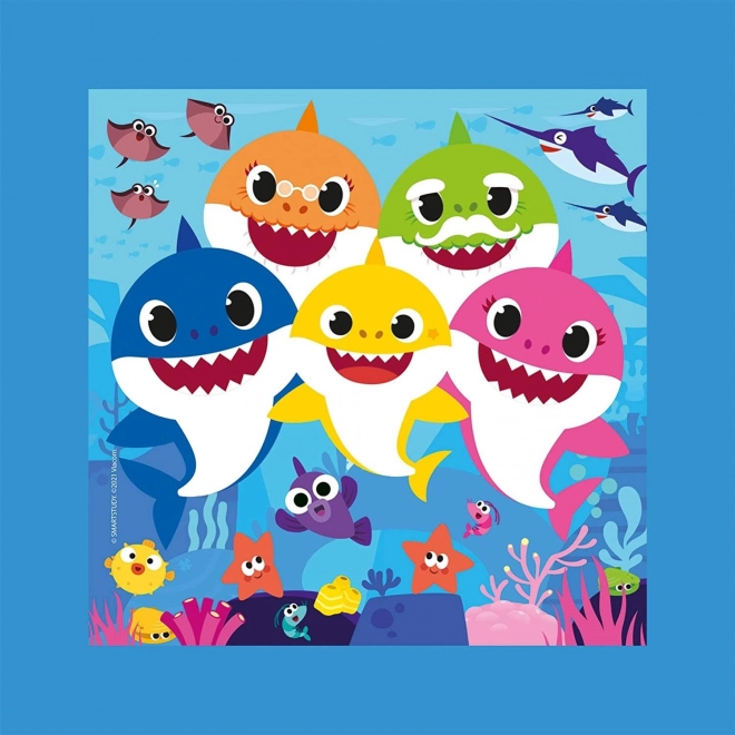 Puzzle 60 pezzi Frame Me Up - Baby Shark Clemmentoni