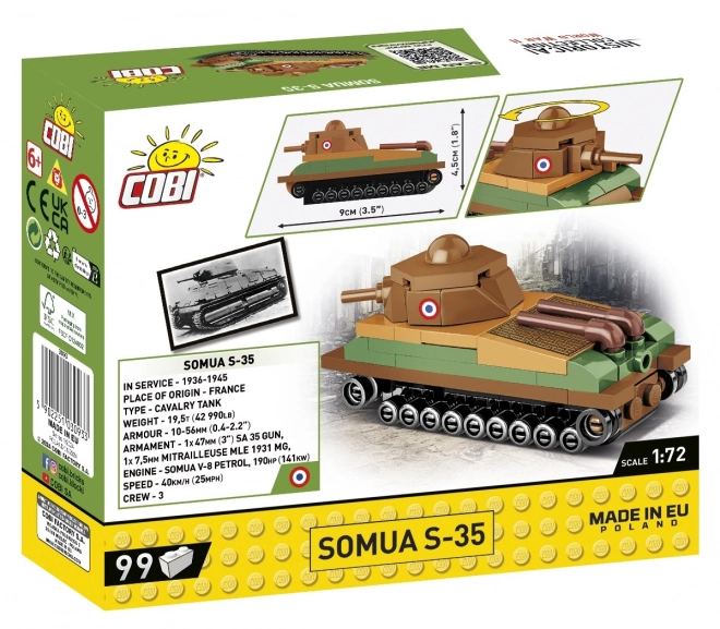 Carro Armato Somua S-35 di COBI