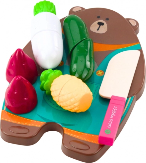 Set colorato di verdure per imparare e giocare