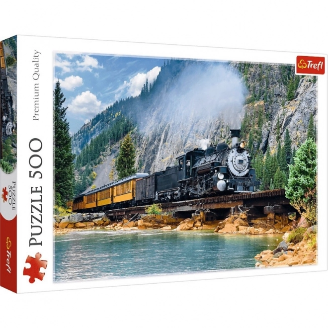 Puzzle Treno di Montagna 500 Pezzi