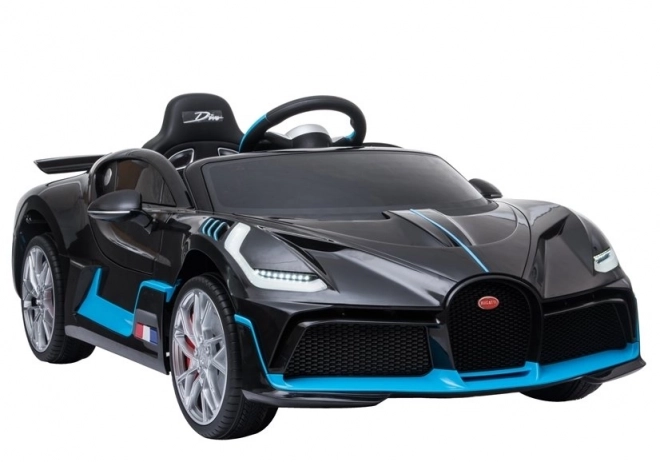 Auto a Batteria Bugatti Divo Nero Verniciato