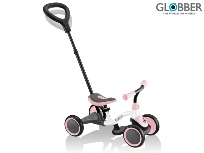 Globber bicicletta senza pedali 3 in 1 Bianco - Rosa Pastello