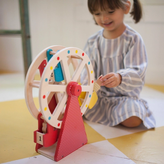 Ruota panoramica in legno per bambini