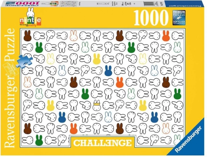 Sfida Puzzle: Miffy 1000 pezzi