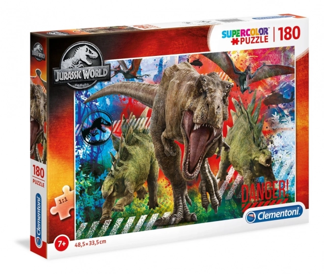 Puzzle Clementoni Il Mondo di Jurassic 180 Pezzi