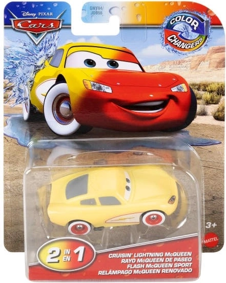 Auto da Corsa Cruisin McQueen con funzione di cambio colore