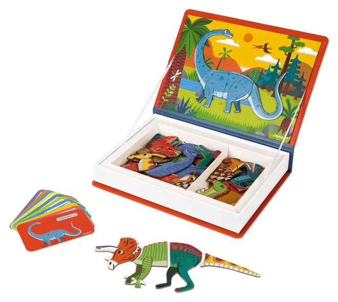 Janod Magnetibook Dinosauri