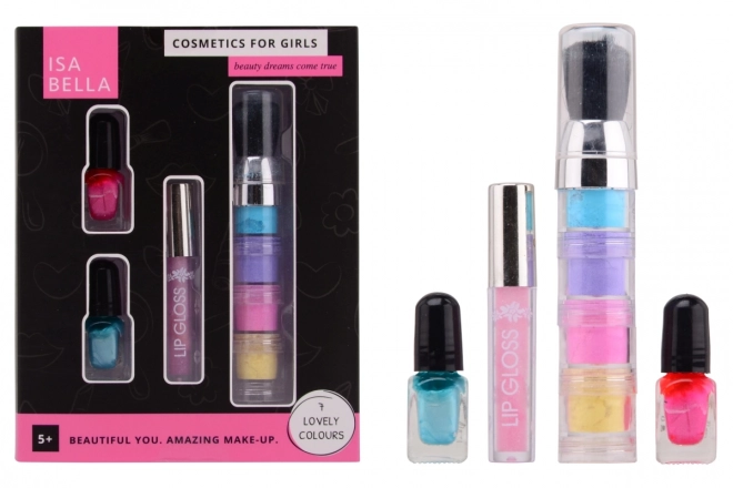 Set trucco con gloss labbra