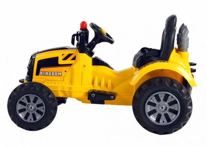 Auto a batteria per bambini giallo