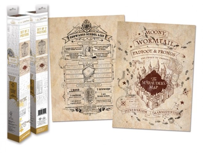 Set di mini poster Harry Potter
