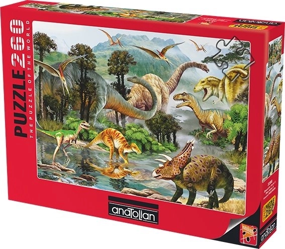 Puzzle mondo dei dinosauri