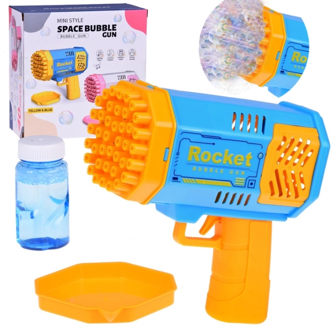 Pistola per bolle di sapone set luce + liquido per bambini ZA4976