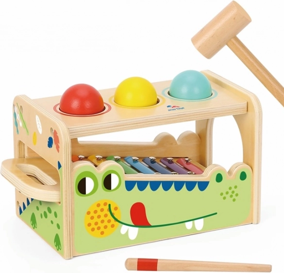 Martelletto e Xilofono Coccodrillo 2Kids Toys