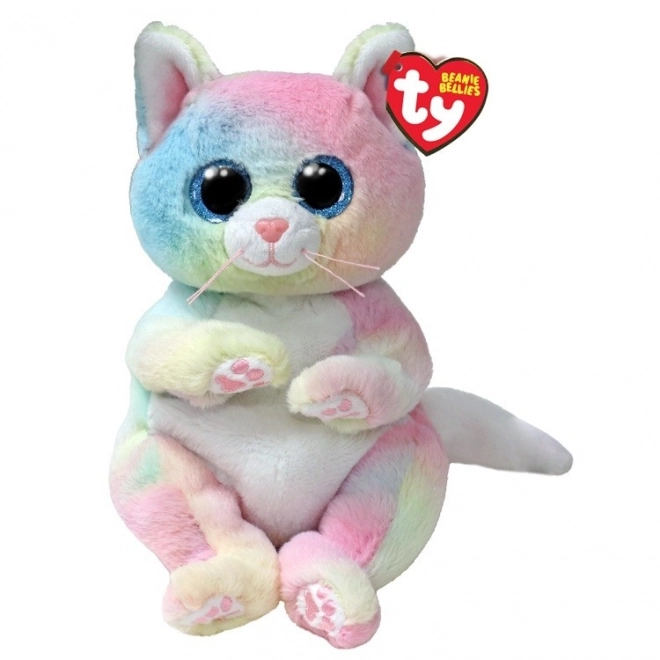 Peluche Arcobaleno Gatto 15 cm