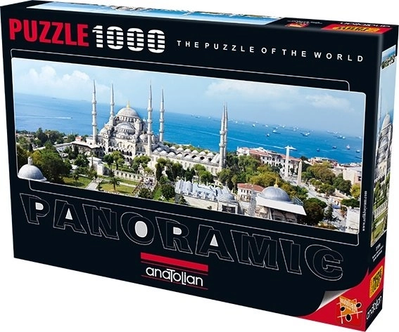 Puzzle panoramico moschea Sultano Ahmed Istanbul 1000 pezzi