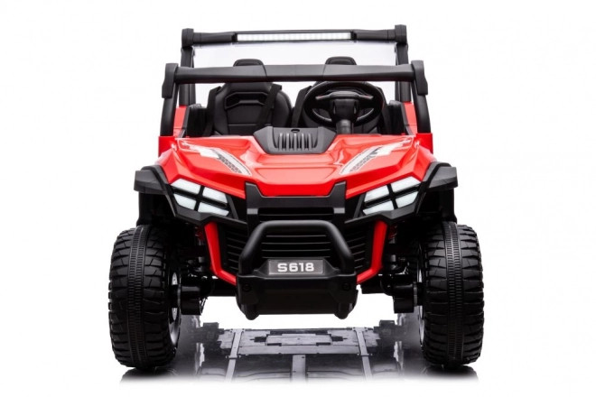 Auto elettrica per bambini 4x4 rossa