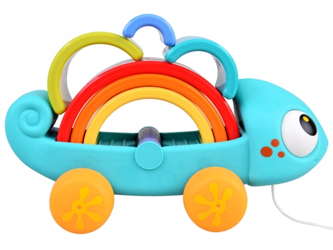 Arcobaleno Camaleonte Puzzle Montessori