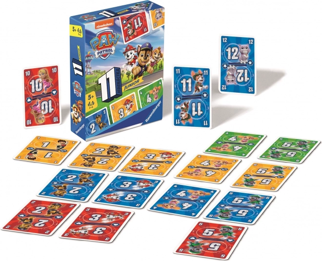 Ravensburger Gioco di carte Undici - Paw Patrol
