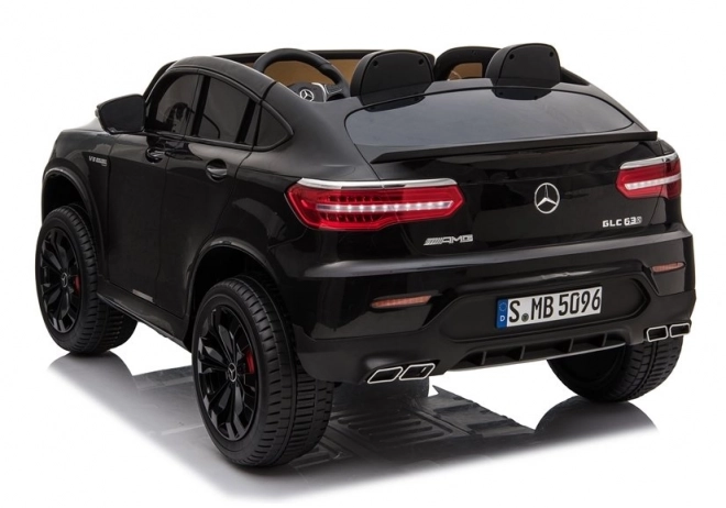 Auto a batteria Mercedes GLC 63S vernice nera