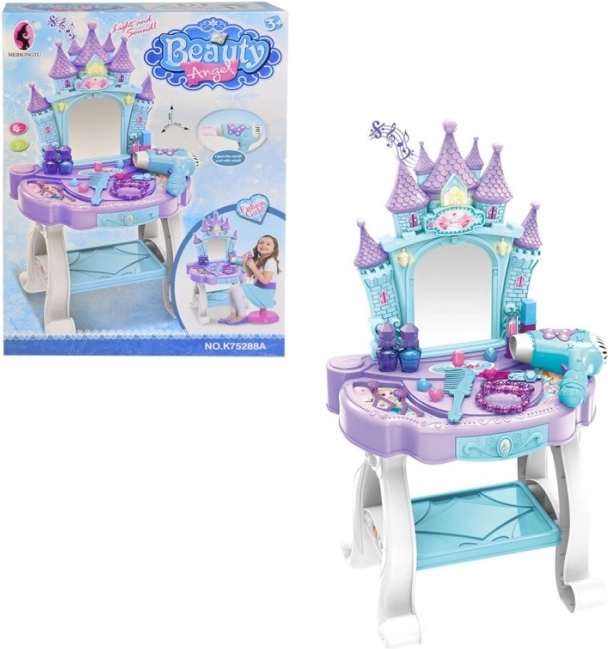 Tavolino da trucco per piccole principesse