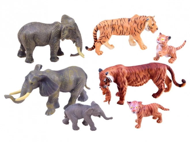 Set di figure animali safari – C