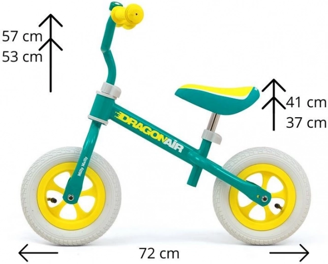 Ruote gonfiabili per una guida confortevole