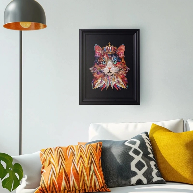 Puzzle in legno King Cat di Puzzle Paradise