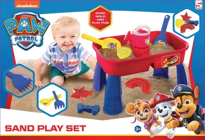 Set da gioco sabbia e acqua Paw Patrol