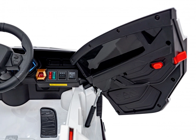 Lamborghini SIAN auto per bambini a batteria con telecomando – Bianco