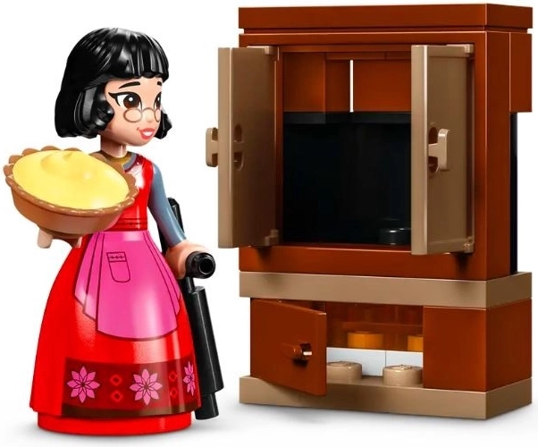 Cucina magica con elementi funzionali