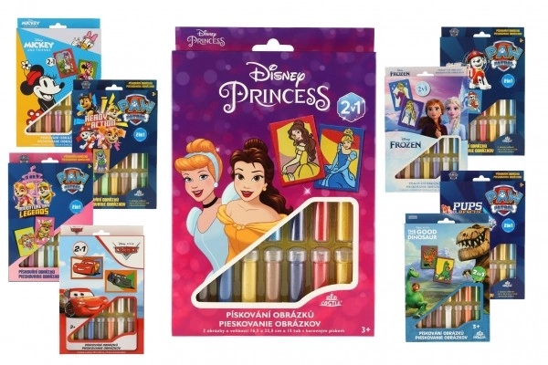 Pittura con sabbia Disney 2 in 1