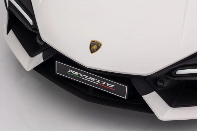 auto elettrico per bambini Lamborghini Revuelto bianco