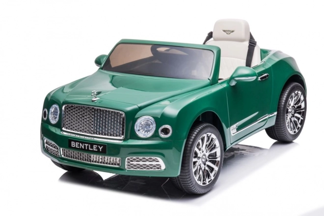 Auto a batteria Bentley Mulsanne verde lucido