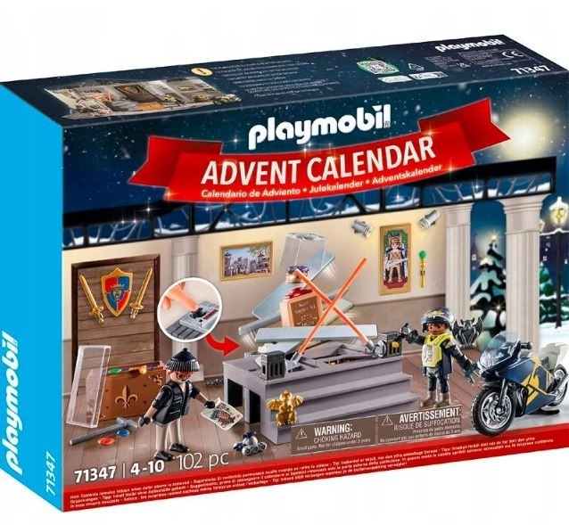 Set di Figurine City Action Calendario dell'Avvento