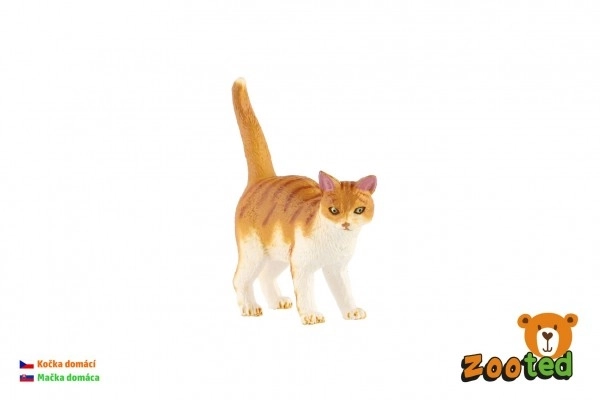 Gatto Domestico Giocattolo Plastica 6cm