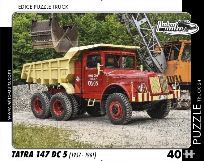 Puzzle Camion Retro Tatra 147