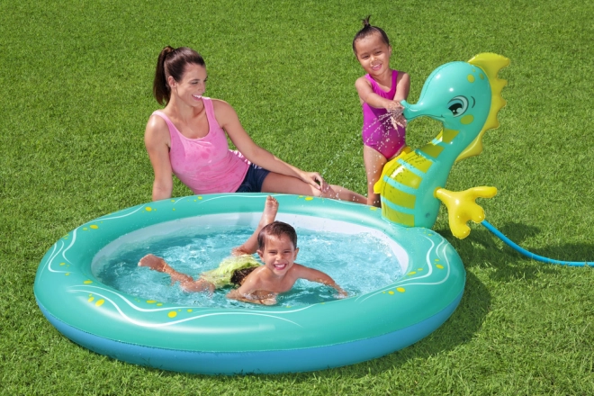 Piscinetta sicura e poco profonda per i più piccoli
