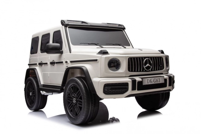 Auto elettrico Mercedes G63 XXL bianco 24V