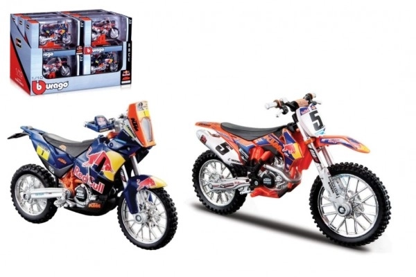 Motocicletta Bburago Red Bull da Corsa 1:18