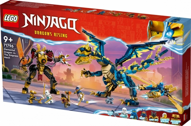 Lego Ninjago Drago Elementale contro Mech dell'Imperatrice