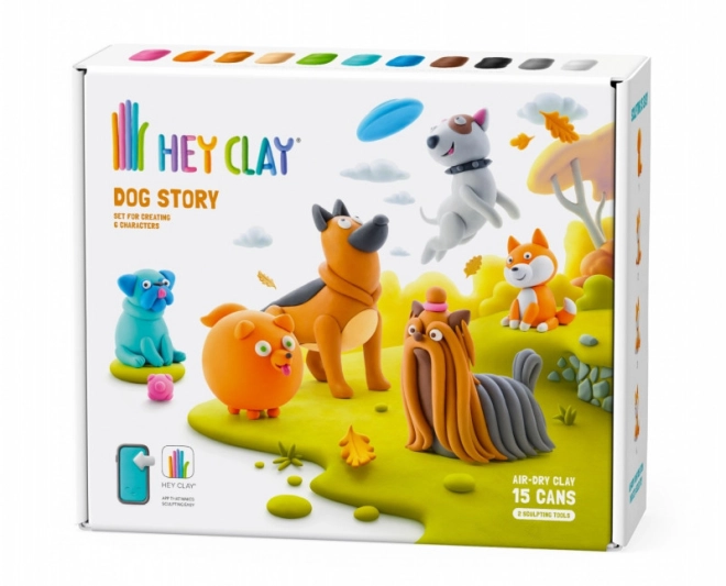 Crea 6 personaggi di cani